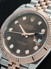 Rolex Datejust 41 126331G Stainless Steel / Rose Gold / Diamond 41mm #TW2323 4