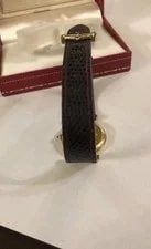 Cartier Must de Vendome Burgundy Dial Vermeil 24mm 4
