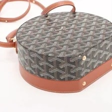 Goyard Hat Box Alto Trunk & 2 Way × 4