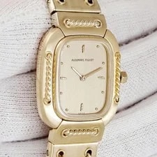 Audemars Piguet Lady Rope BA66050 / 592BA 18K Yellow Gold 24mm Gold Dial #HDW064 4