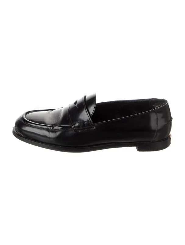 Burberry — Whipstitch Trim — Designer Shoe — resale