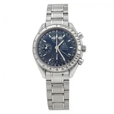 Omega Speedmaster Day Date 3523.80.00 Automatic Blue Dial Warranty 2