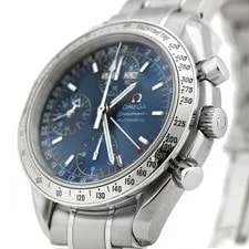 Omega Speedmaster Day Date 3523.80.00 Automatic Blue Dial Warranty 4