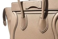 Celine Luggage Shopper Drum Calf Dune Made in Italy From J 3