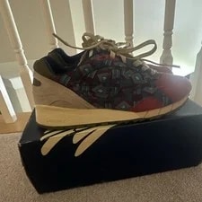Saucony — Saucony ’S 6000 , Geometric Tribal Pattern — Sneaker — resale