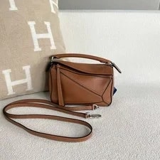 Loewe — Loewe Puzzle Mini Grain Hand Crossbody Auth — Handbag — resale