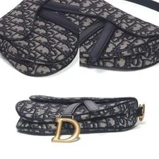 Authentic Christian Dior Saddle Mini Color W/Strap 3