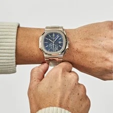 Patek Philippe Nautilus 5976/1G-001 '40th Anniversary' Chronograph White Gold 2