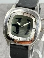 Case — Fossil Big Tic JR-8123 Quartz Watch 39.5mm Retro Cushion Case New Battery — Watch — resale