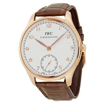 IWC — Portuguese Automatic White Dial Brown Leather IW545409 — Watch — resale