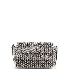Chanel CC Chain Single Flap Herringbone Medium 3