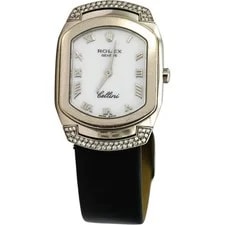 Rolex — Rolex 18k White Gold Cellini Cellissima Factory Diamond Bezel Ref 6692 — Watch — resale