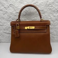 Auth Hermès Kelly 28 Faubourg Top Handle 2