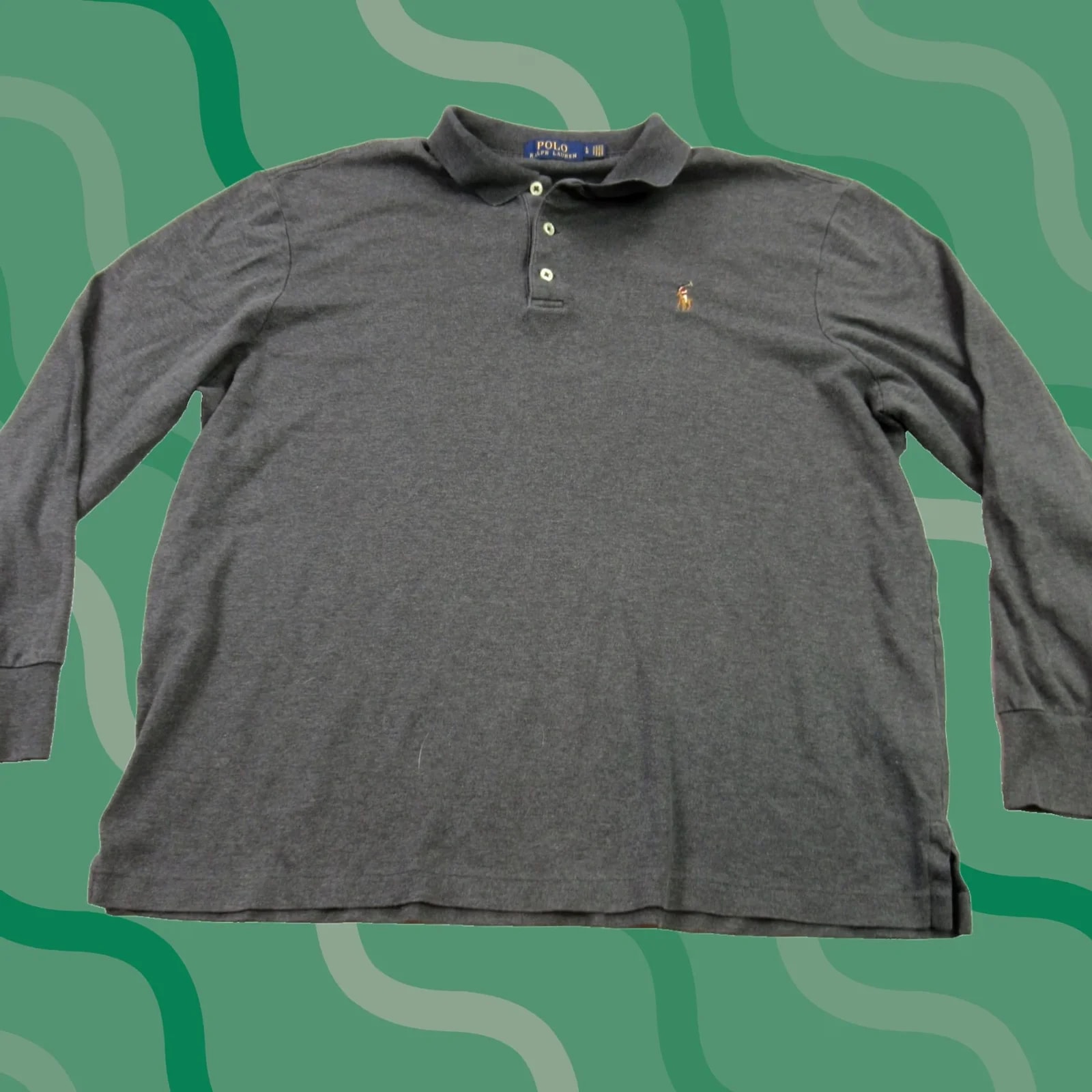 Polo Ralph Lauren — Polo Ralph Lauren Shirt Large Long Sleeve Golf Lightweight — streetwear — resale