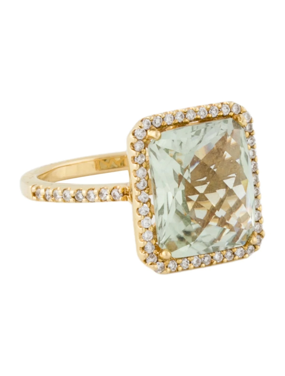 18K Prasiolite & Cocktail — Jewelry — resale