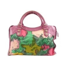 Auth Balenciaga Giant City Floral -Color 173084 2