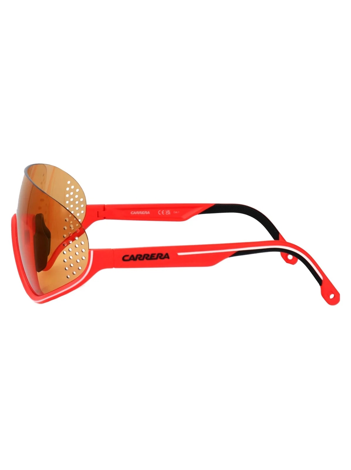 Carrera Carreraeyedra Polyamide Shield Sunglasses — Red Inj-gril 3