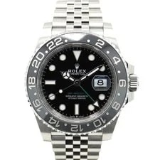 Rolex — Rolex GMT-Master2 126710GRNR 40mm Stainless Steel Black #UW073 — Watch — resale