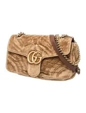 Gucci — Gucci GG Marmont Matelassé Chain + Dust — Handbag — resale