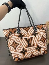 Louis Vuitton Neverfull Crafty Ltd Medium Shopper Duty Pa 2