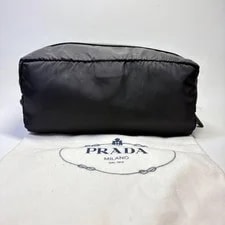 Auth Prada Triangle Logo 4