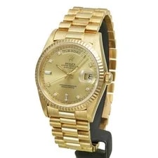 Rolex Day-Date 18238 Gold Case Size 36mm X 36mm 3
