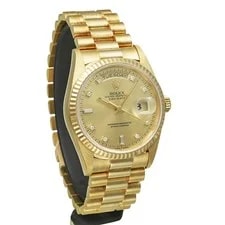 Rolex Day-Date 18238 Gold Case Size 36mm X 36mm 4