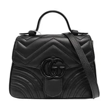 Gucci — Gucci GG Marmont Mini Top Handle ' - Very Good #VHM58J — Handbag — resale
