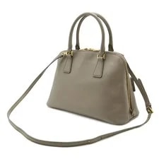 Prada Triangle Logo Dome Type 2WAY Leath 2