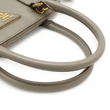 Prada Triangle Logo Dome Type 2WAY Leath 4