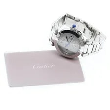 Cartier — Cartier Pasha de WSPA0013 35mm SS Silver Dial Automatic #C4834 — Watch — resale
