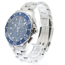 Tag Heuer — TAG Heuer Aquaracer CAN1011 45mm SS Blue #C9295 — Watch — resale