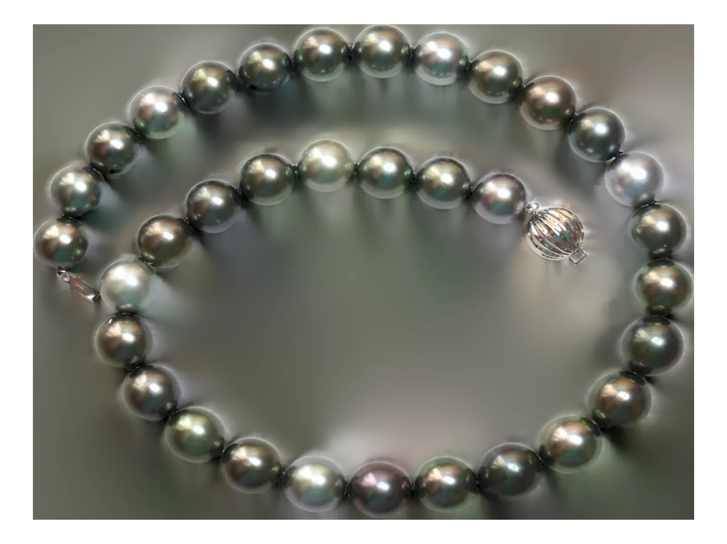 South Sea Tahitian With 14k White Gold Clasp — Jewelry — resale
