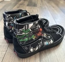 Vans Disney X Sk8- High Villains, Disney 100 ’s 6.5 ’s 8 3