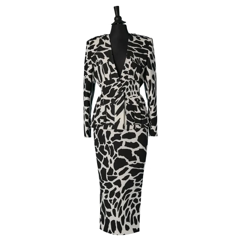 Alexandre Vauthier — And Skirt Suit With Animal Pattern Alexandre Vauthier — Clothing — resale
