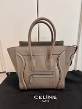Celine — Celine Luggage Greige Suri New Logo — Handbag — resale