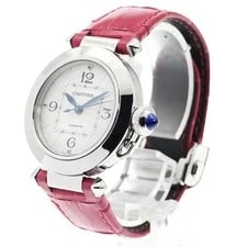 Cartier Pasha DE WSPA0012 35mm SS Silver #C4713 2