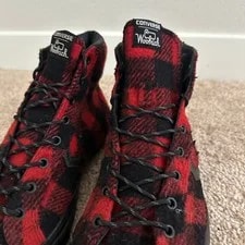 Converse Woolrich 10.5 12.5 Buffalo Plaid 4