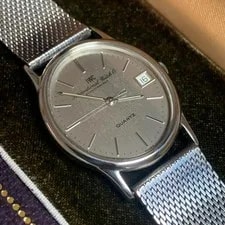 IWC International Co. Schaffhausen Date Quartz Silver 2