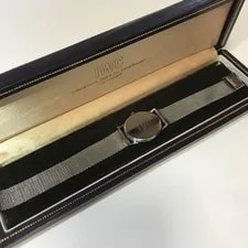 IWC International Co. Schaffhausen Date Quartz Silver 4
