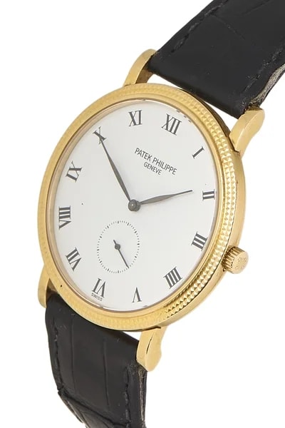 White Gold Calatrava 3919J 33mm 2