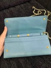 Authentic Prada WOC Chain Crossbody Wallet 2