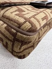 Authentic Pre‑owned Fendi Baguette Tapestry Fabric 3