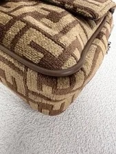 Authentic Pre‑owned Fendi Baguette Tapestry Fabric 4