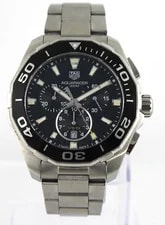 TAG Heuer Aquaracer CAY111A.BA0927 Quartz Chronograph 300M 43MM Black 2