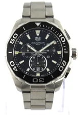 TAG Heuer Aquaracer CAY111A.BA0927 Quartz Chronograph 300M 43MM Black 3