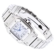 Cartier Santos GalbeeSM White Dial Automatic Watch_952273 2