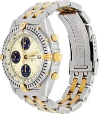 Breitling Chronomat b13050 18k & Steel 39mm Auto 2