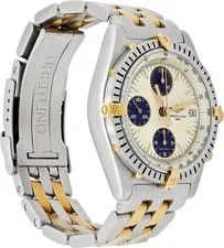Breitling Chronomat b13050 18k & Steel 39mm Auto 3
