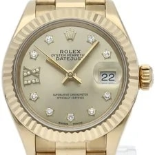 Rolex — Rolex Datejust 28 279178G Yellow Gold 28mm Champagne Dial Automatic #LPW244 — Watch — resale
